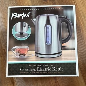 Parini Stainless Steel Cordless Electric Kettle